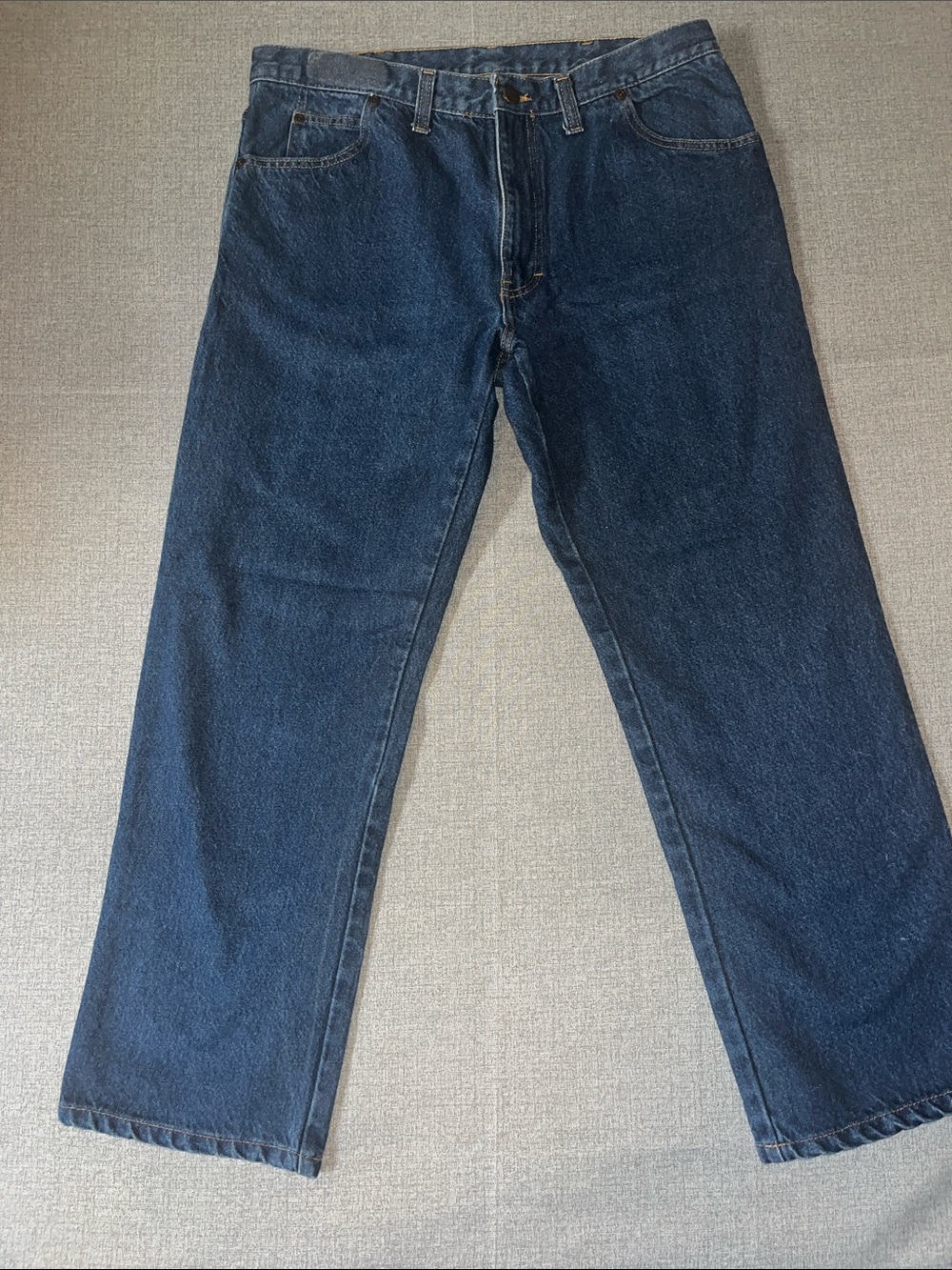 Double Knot by Reed Classic Men's Dark Blue Straight-Leg Jeans, size 36x32